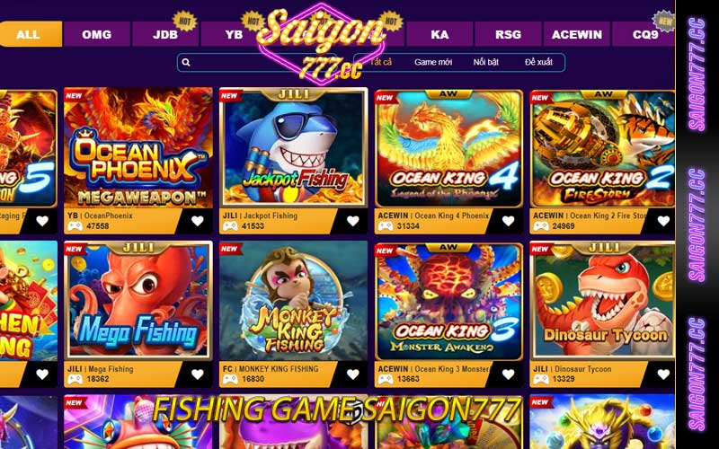 fishing game saigon777